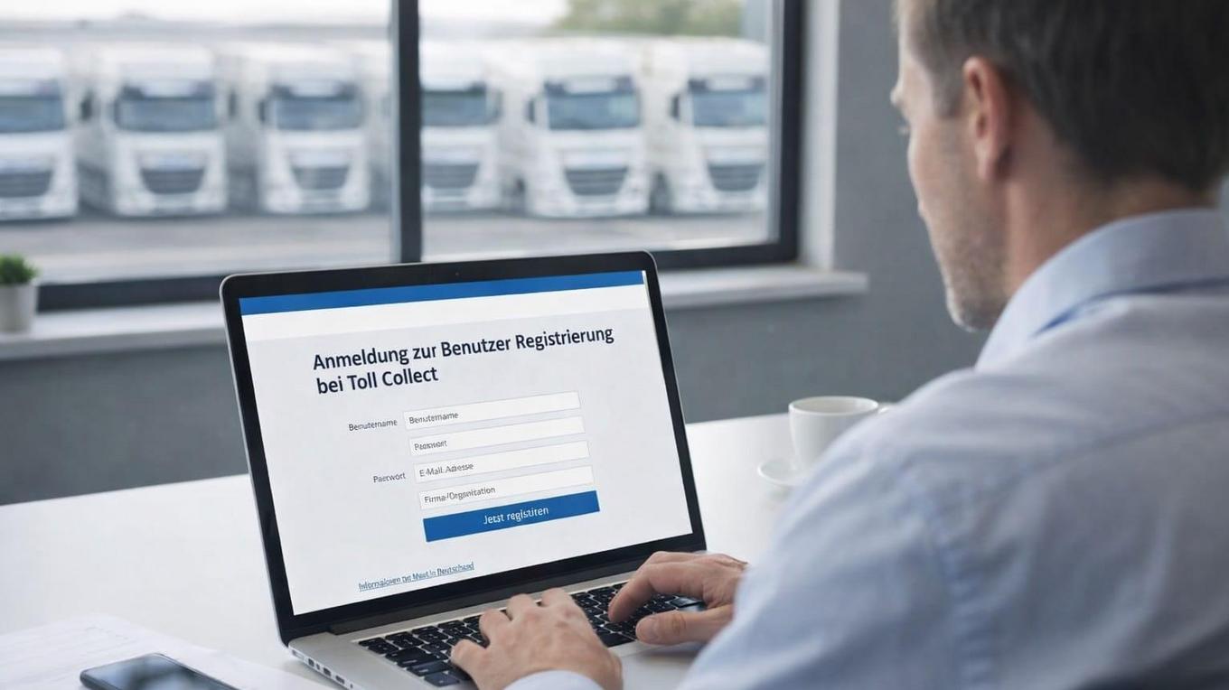 Toll Collect Benutzerregistrierung